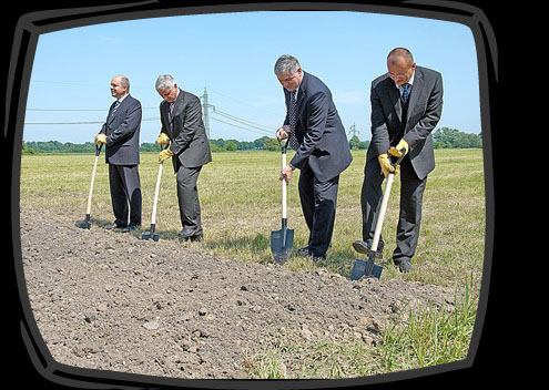 společenské akce - Zahájení výstavby teplovodu z Elektrárny Dětmarovice do Bohumína