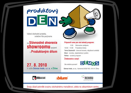 společenské akce - Produktový den v Žilině